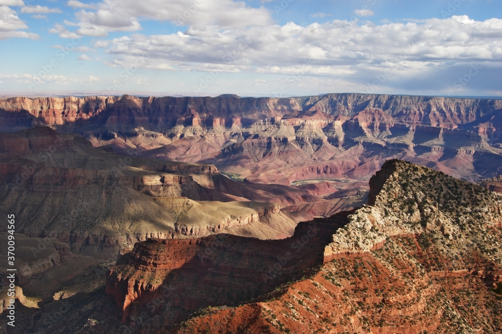Majestic panorama of the Grand Canyon