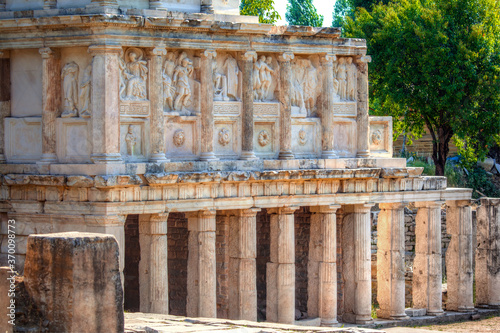 The Sebasteion  Augusteum (Temple) in Aphrodisias photo