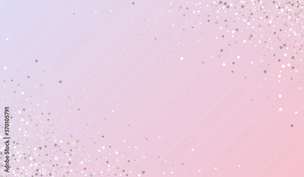 Silver Polka Art Pink Background. Paper Glow Silver Polka Art Pink Background. Paper Glow