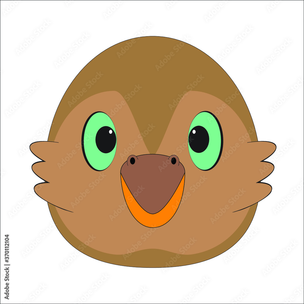 animals face drawing in cartoon vector animals face drawing in cartoon vector