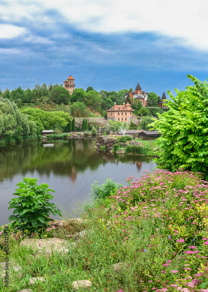 Landscape Park in Buki village, Ukraine Landscape Park in Buki village, Ukraine