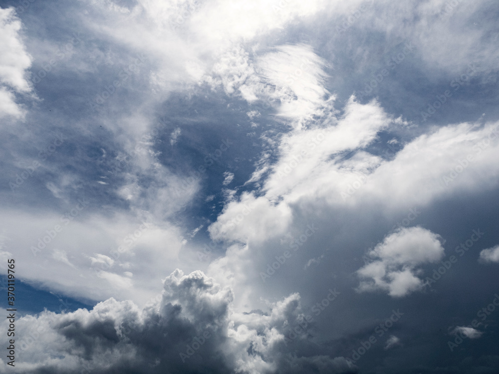 Obraz premium 青空と雲