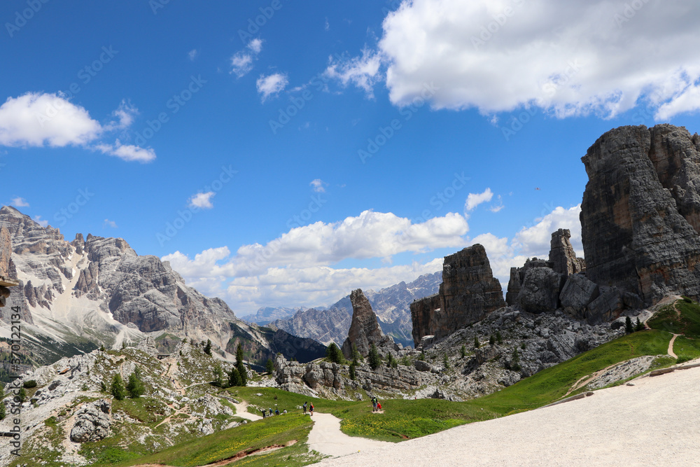 Obraz premium Dolomites Mountain Range Italy