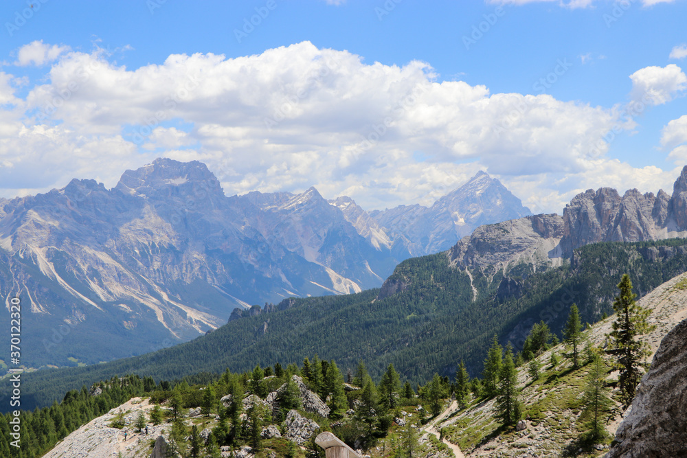 Dolomites Mountain Range Italy
