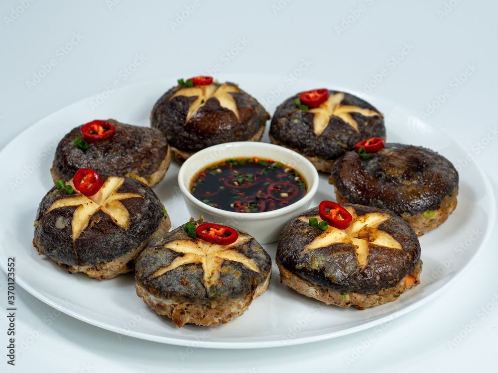 Korean food : Pyogobeoseotjeon. Korean ritual food usually eaten on holidays. Korean food : Pyogobeoseotjeon. Korean ritual food usually eaten on holidays.