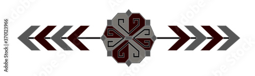 Caucasian carpet ornament