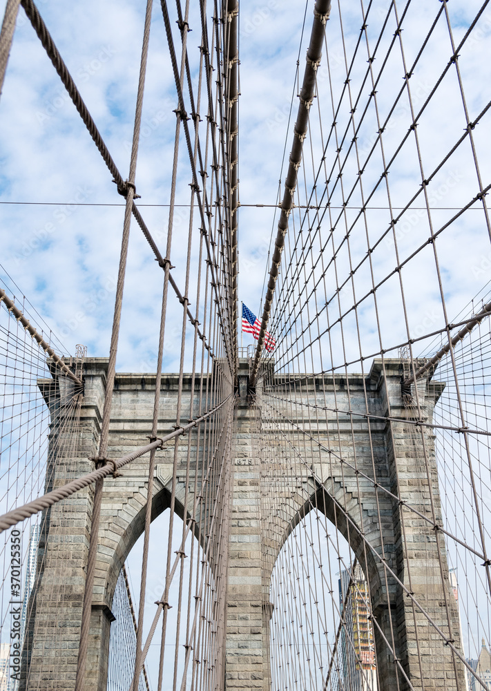 Fototapeta premium Pont de Brooklyn à New York