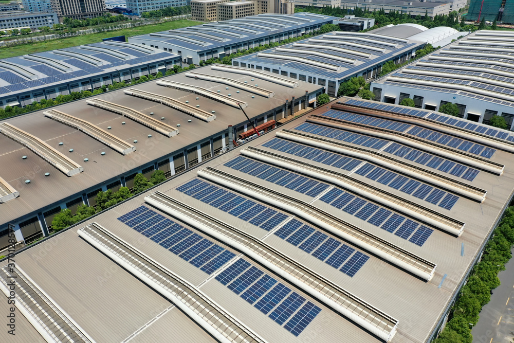 Fototapeta premium solar power station