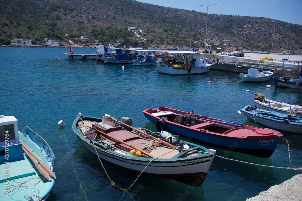 Fishing boats in phokaia