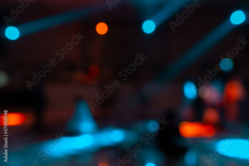 blue Bokeh background, Abstract backgrounds, Blurry background.