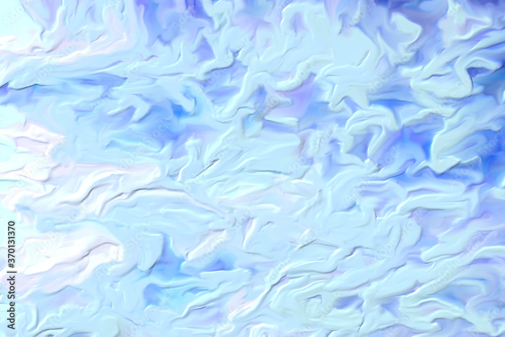 Abstract impasto painting texture in blue & white Abstract impasto painting texture in blue & white