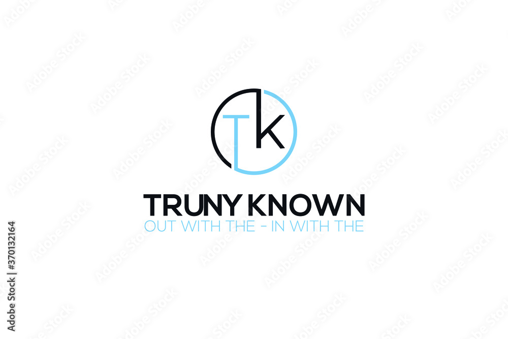 Flat minimal logo for your company Flat minimal logo for your company