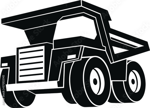 Simple Design of Mining dump truck