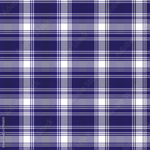 Blue and white plaid pattern. Textile pattern design for pillows, shirts, dresses, tablecloth etc.