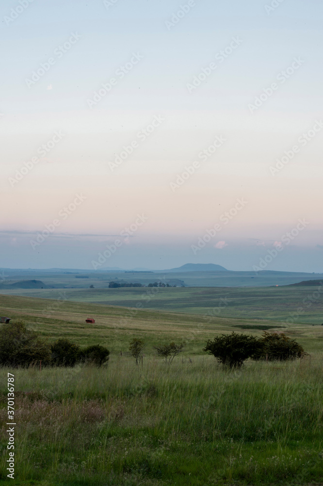 A farm where people hike in the Free State in South Africa