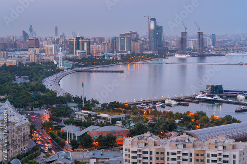 Baku City, Azerbaijan, Middle East