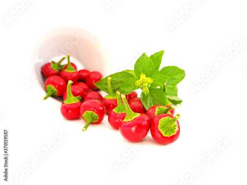 фотографія Peperoncini rossi rotondi