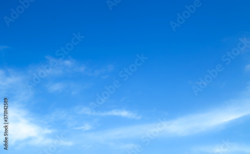 Fototapeta Naklejka Na Ścianę i Meble -  blue sky with beautiful natural white clouds	
