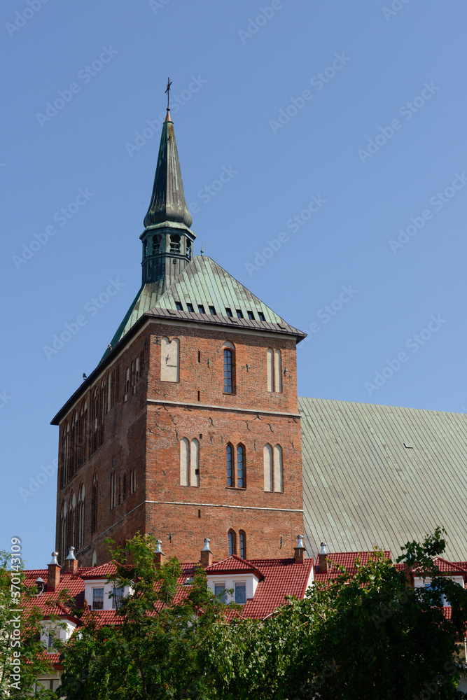 Obraz premium Co-Cathedral Basilica of the Assumption in Kołobrzeg 