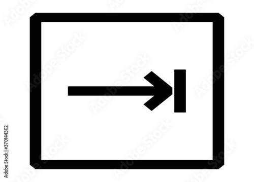 Arrows Keyboard Tab  Vector Icon For Apps And Website