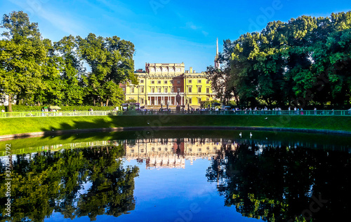 The Mikhailovsky (St Michael's) Castle also known as Engineer Castle, St.Petersburg, Russia