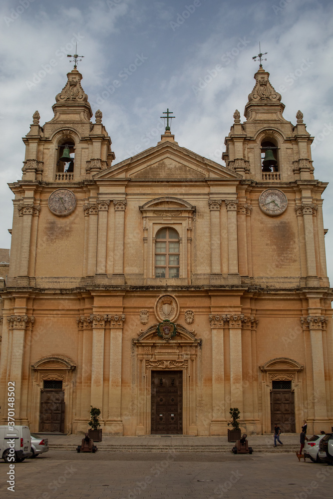 St.Paul's Cathedral in Mdina, Malta