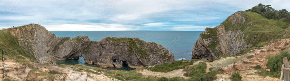 Stair Hole next to Lulworth Cove, Dorset, UK