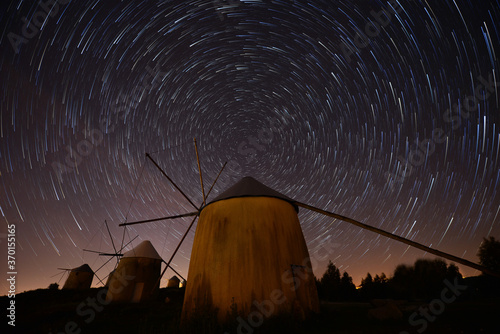 Windmill startrails