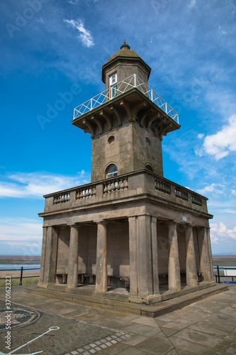 The Beach Lighthouse, or Lower Light, in Fleetwood, Lancashire, UK