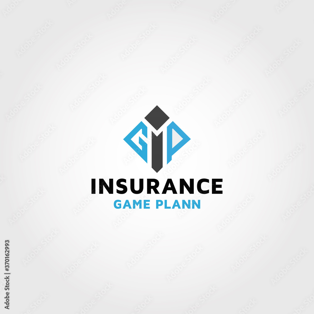 Letter gip logo design template idea and inspiration Letter gip logo design template idea and inspiration