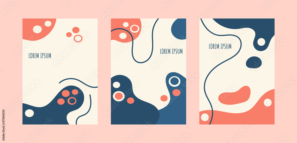 Abstract colorful covers template. - Vector.