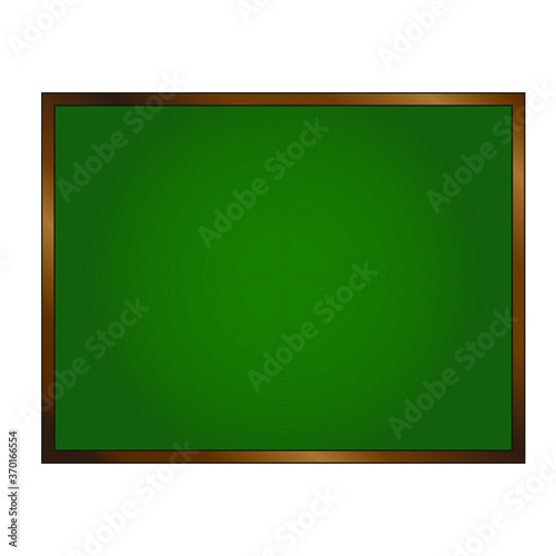 green blackboard with chalk
