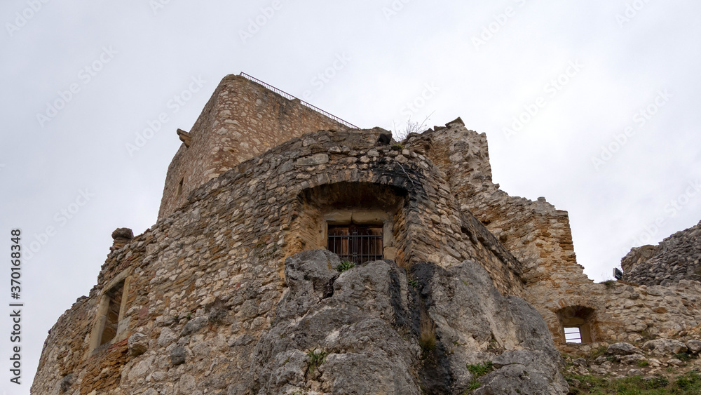 ruins of an old castle