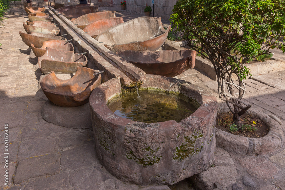 Santa Catalina Monastery, in Arequipa, Peru