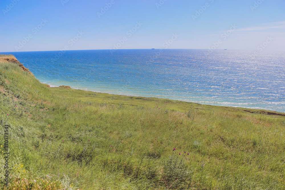 view of the coast of the sea