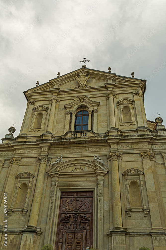 church in Mondovi in Italy