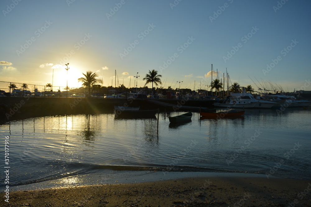 Sunrise at the beach