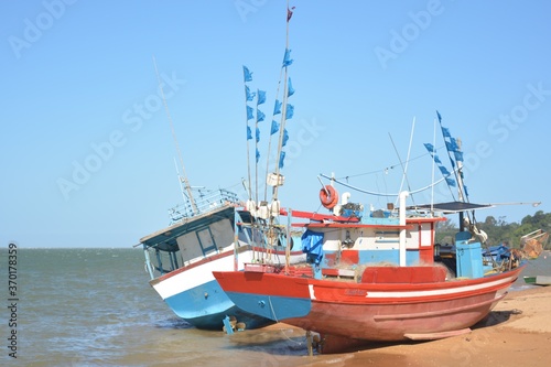 Boats at the beach