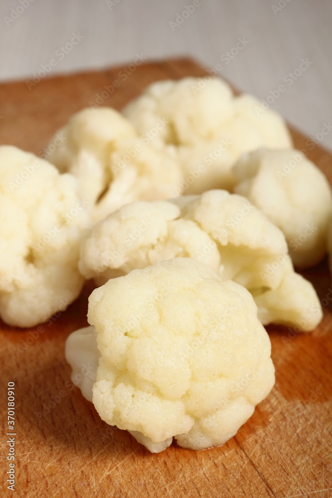 Boiled cauliflower