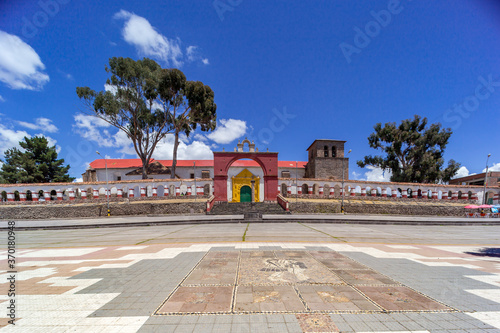 Church of our Lady of the Assumption, in Chucuito, Peru photo