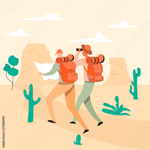 Traveling While Following The Location
