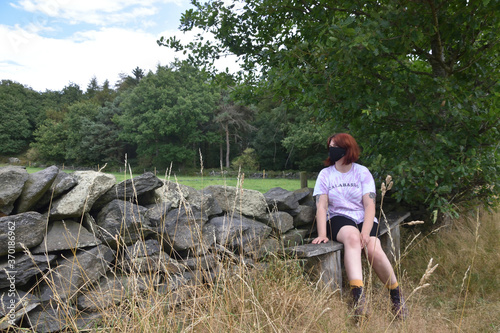 Konstfotografi Locked down in the countryside