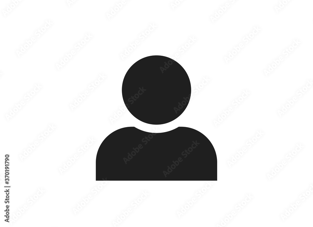 user icon. person profile web design symbol user icon. person profile web design symbol