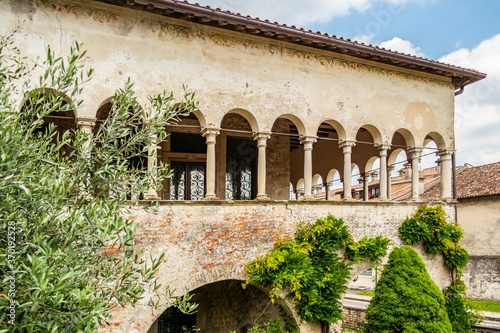 View on the abbey of Follina, Treviso - Italy photo