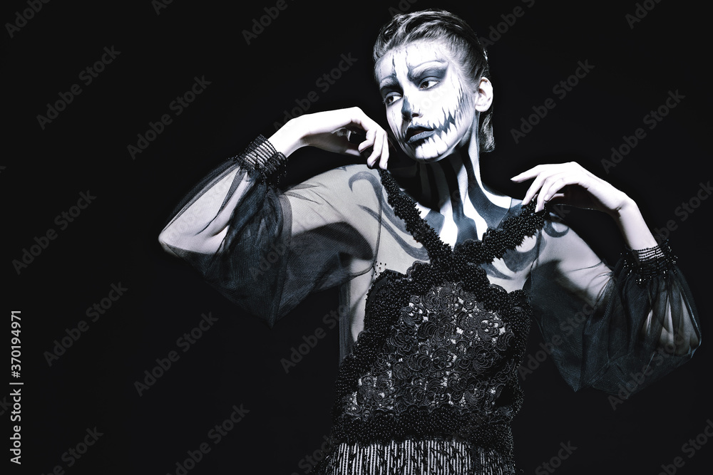 Fototapeta premium fashionable Halloween look