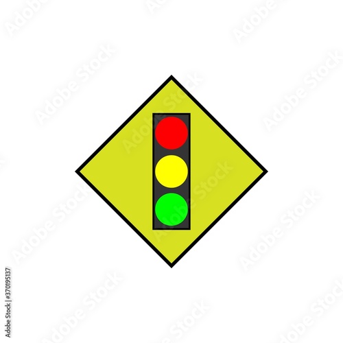 traffic light on green