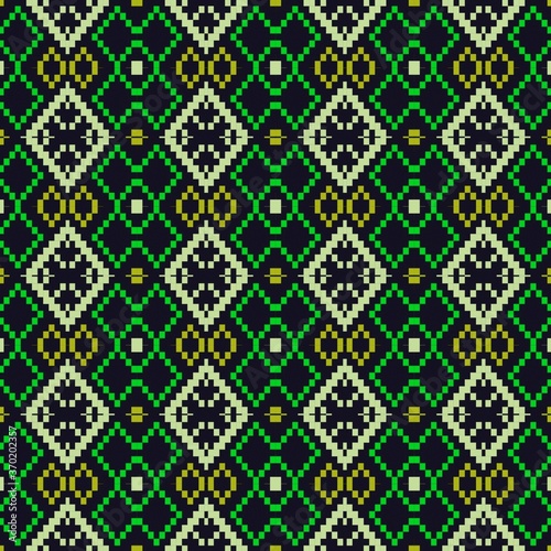 seamless background with multicolored repeating patterns.
3d illustration, 3d rendering.