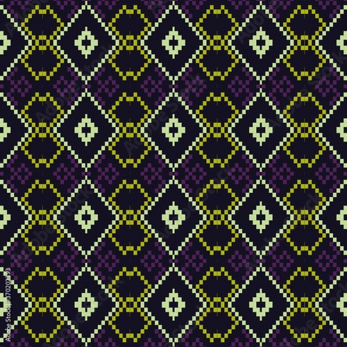 seamless background with multicolored repeating patterns.
3d illustration, 3d rendering.
