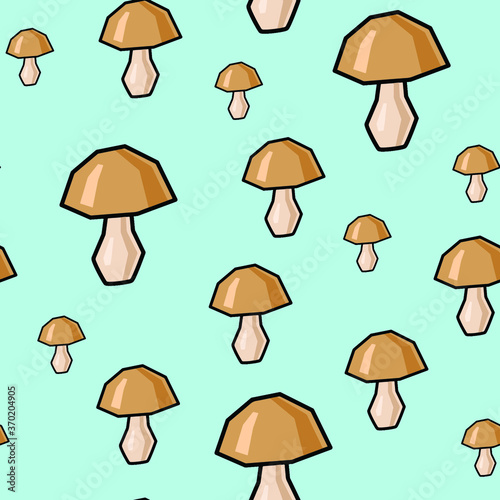 mushrooms pattern