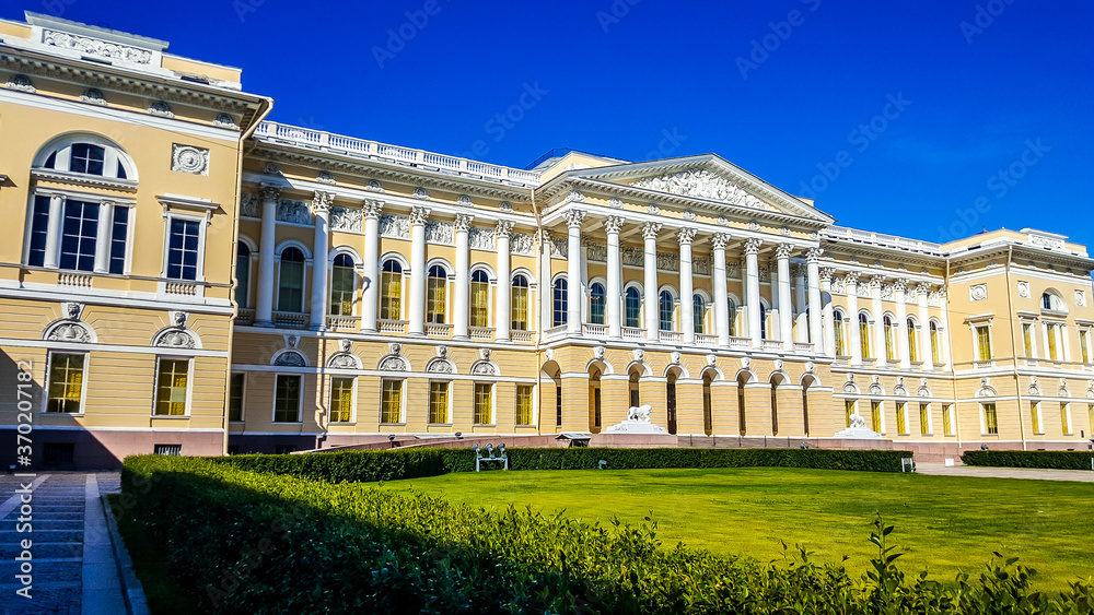 The Mikhailovsky Palace. The State Russian Museum. St. Petersburg, Russia